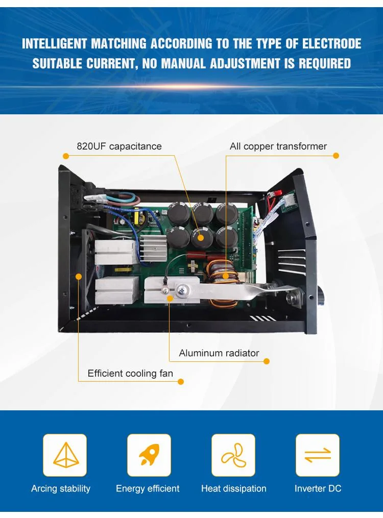 Fantastic Inverter IGBT Arc Welder Work to Most Electrode MMA-950